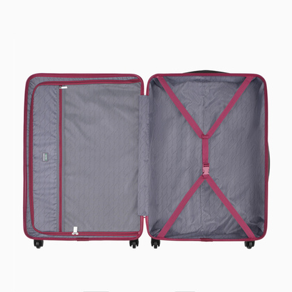 Duża walizka PUCCINI SAN DIEGO ABS025A 3B Bordowa