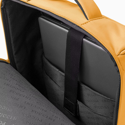 Plecak podróżny z miejscem na laptop 15,6" PUCCINI BARBADOS PM50251 M 6 Żółty