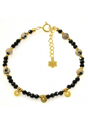 Bransoletka Spinel Jaspis 925