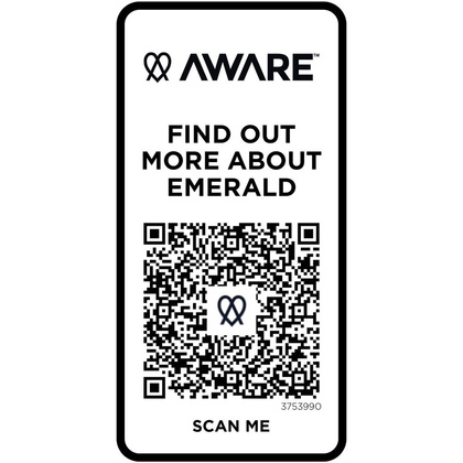 Emerald koszulka polo unisex z recyklingu z krótkim rękawem