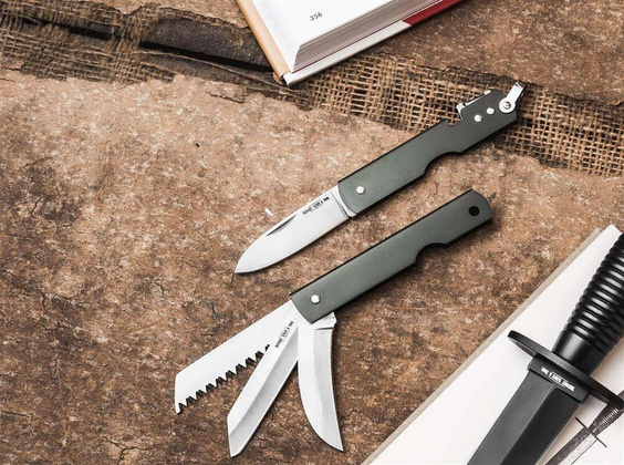 Nóż History K&T Japanese Army Pen Can Opener