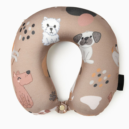 Poduszka podróżna dziecięca PUCCINI PKPP 2B Psy