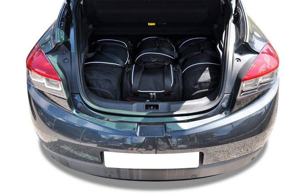 RENAULT MEGANE COUPE 2008-2016 TORBY DO BAGAŻNIKA 4 SZT KJUST