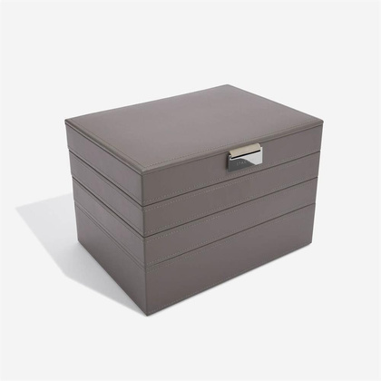 Szkatułka na biżuterię Stackers poczwórna classic brązowa