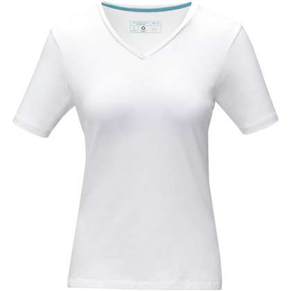 Damski T-shirt organiczny Kawartha z krótkim rękawem