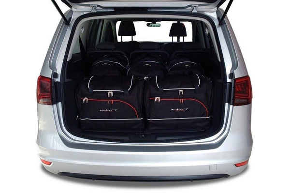 VW SHARAN 2010+ TORBY DO BAGAŻNIKA 5 SZT KJUST