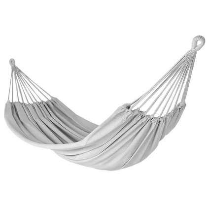 Hamak bez drążka classic 2 osobowy 200 x 150 cm szary stalowy