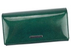 Portfel damski skórzany PELLUCCI LN-102 Zielony