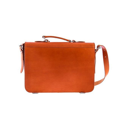 Uniwersalna teczka skóra 3w1 KEMER VOOC Vintage P13 koniak