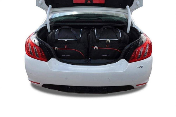 PEUGEOT 508 LIMOUSINE 2011-2014 TORBY DO BAGAŻNIKA 5 SZT KJUST
