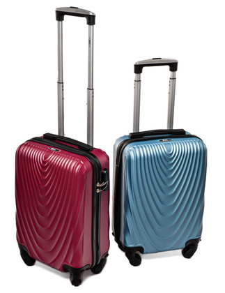 Mała walizka podróżna 663 XM Miętowy