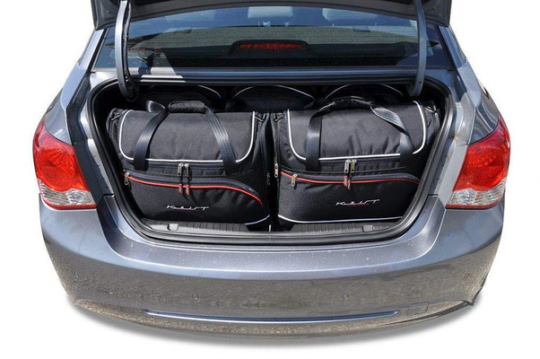 CHEVROLET CRUZE LIMOUSINE 2008+2014 TORBY DO BAGAŻNIKA 5 SZT KJUST