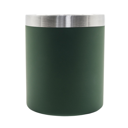 Kubek stalowy Magaro 300 ml, ciemnozielony