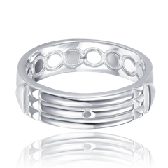 MINET Pierścien srebrny Atlantis wielkość 18