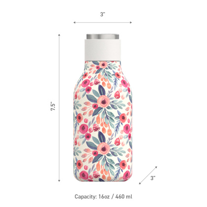 ASOBU Butelka termiczna URBAN FLORAL, 473ml