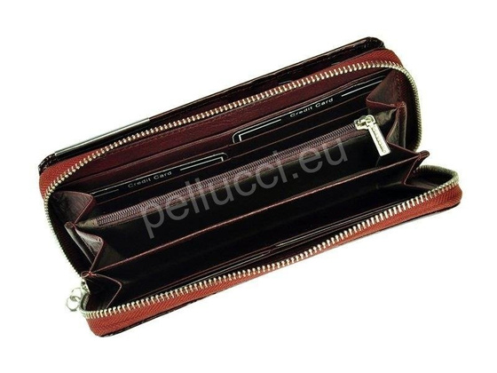 Portfel damski skórzany PELLUCCI BC-111 Popiel