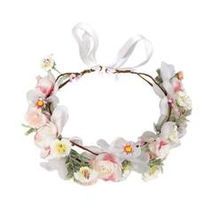 Wianek opaska wianuszek kwiaty BOHO W113
