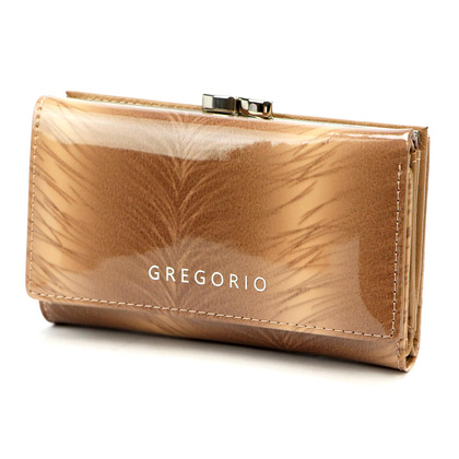 Portfel damski skórzany PELLUCCI FF-108 Taupe