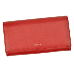 Portfel damski skórzany PELLUCCI IT-102 RFID czerwony