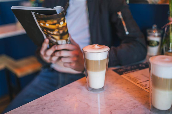 Komplet 2 szklanek do latte 350ml Diva 6490