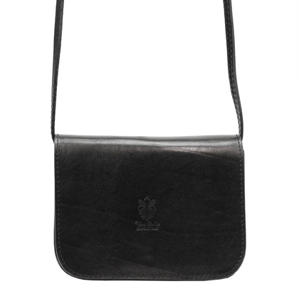 Torebka damska skórzana KEMER 43 Ciemny brąz