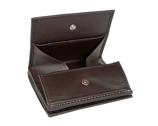 Portfel męski skórzany BH-254 New York Brązowy