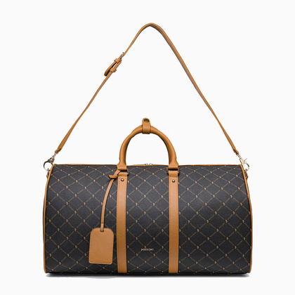 Torba podróżna podręczna PUCCINI MONOGRAM BLXP0057W 2 Brązowa