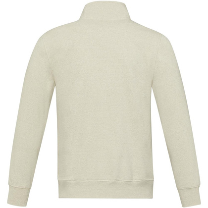 Galena bluza unisex z recyklingu z zamkiem błyskawicznym na całej długości