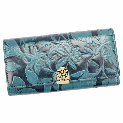 Portfel damski skórzany PELLUCCI HL-100 	Czerwony