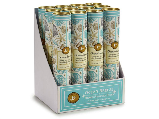 Kpl. Kadzidełek w puszce - Jagody (12x30szt) + podstawka