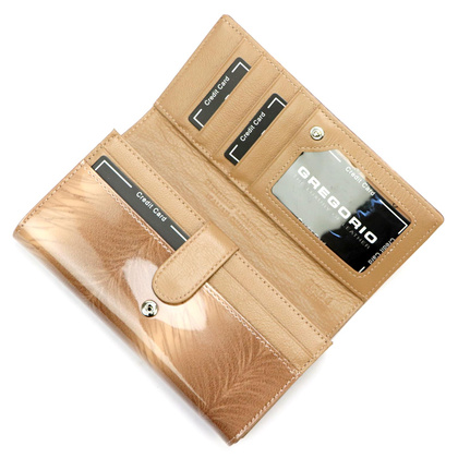 Duży portfel damski skórzany PELLUCCI  FF-102 Czarny