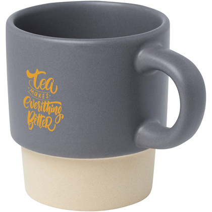 Olympia kubek do espresso z glinianym dnem, z możliwością układania w stosy, 130 ml