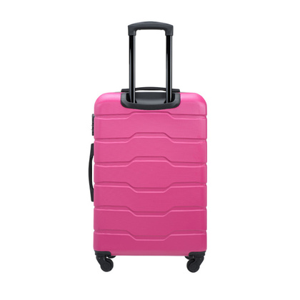 Średnia walizka PUCCINI ALICANTE ABS024B 3A Różowa