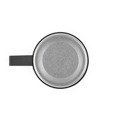 COMANECI. Dwuścienna butelka ze stali nierdzewnej (90% z recyklingu) z matowym wykończeniem 490 ml