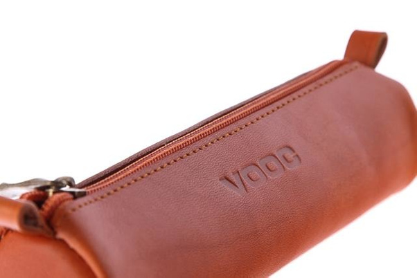 Piórnik na długopisy VOOC Vintage P9 naturalny
