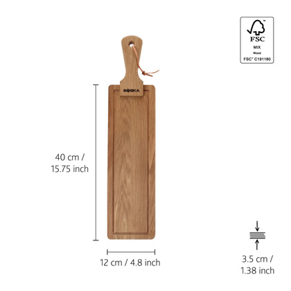 Zestaw do sera Friends, deska i 3 noże