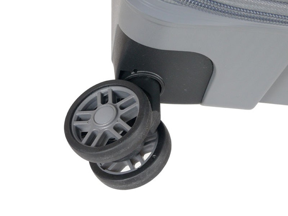 Walizka DIELLE 100 4k 66cm średnia szara PP z poszerzeniem