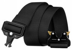 Dlugi parciany pasek z klamra QR