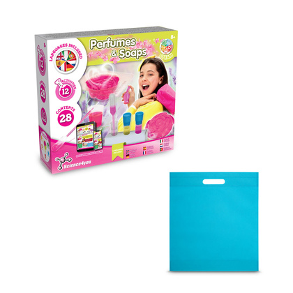 Perfume & Soap Factory Kit IV. Gra edukacyjna dostarczany z torebką prezentową z włókniny