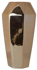 Wazon ceramiczny złoty