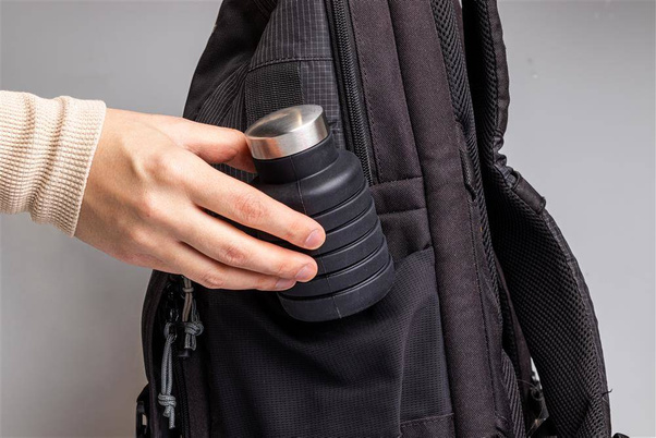 Składana butelka silikonowa