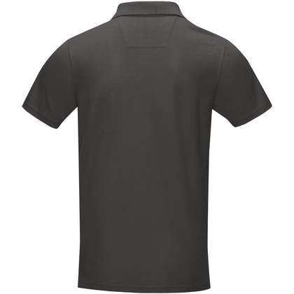 Męska organiczna koszulka polo Graphite z certyfikatem GOTS