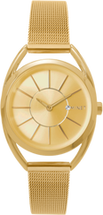 MINET Złoty damski zegarek ALL GOLD MESH