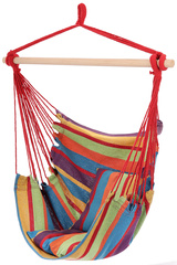 Hamak fotel brazylijski 100x100cm + 2 poduszki 40x40cm