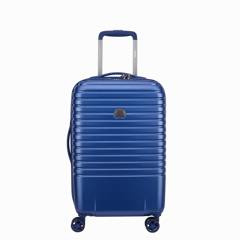 Walizka Delsey Caumartin Mała twarda granatowa walizka kabinowa na kółkach 55 cm