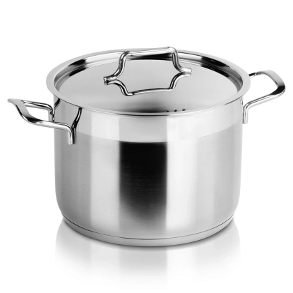 Garnek stalowy z pokrywką 18/10 PREMIUM 4,6 l ORION