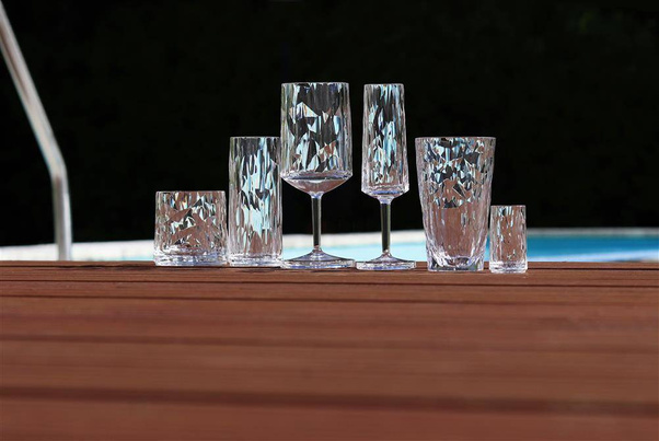 Szklanka na zimne napoje Crystal 2.0 transparentna 3578535