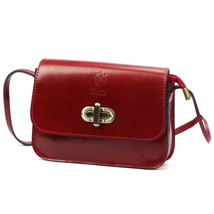 Mała elegancka torebka damska wykonana ze skóry naturalnej 67