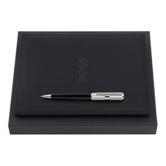 Zestaw upominkowy Hugo Boss teczka i długopis HDM409A + HSV4724C