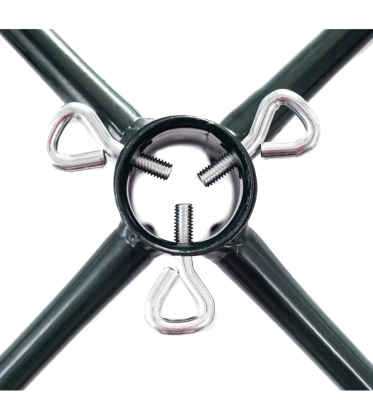 Choinka sztuczna PE02 150 cm biała  ośnieżona  z metalowym stojakiem